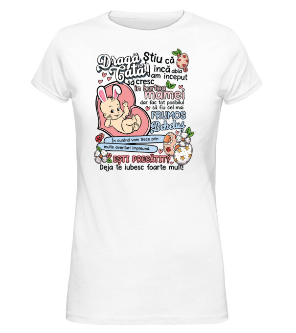  model  pe tricou