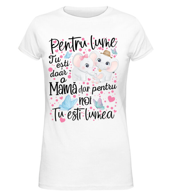  model  pe tricou