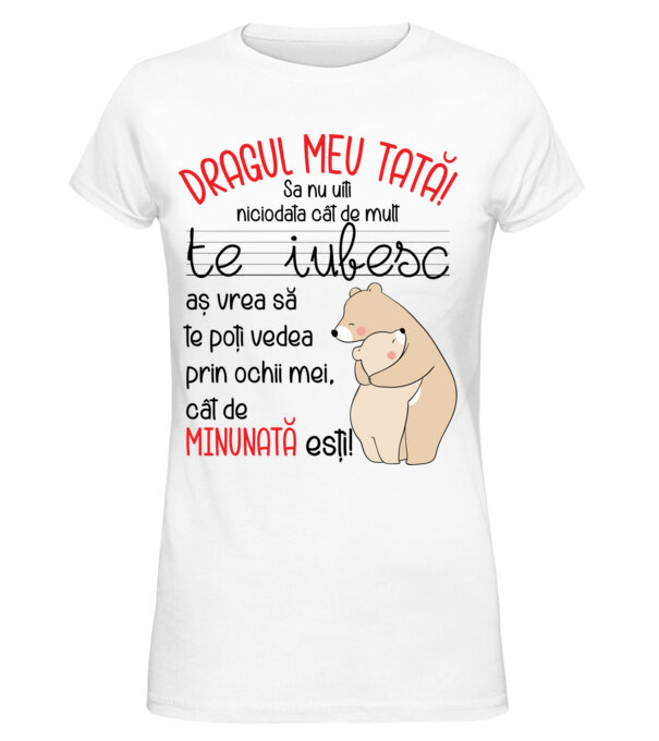  model  pe tricou