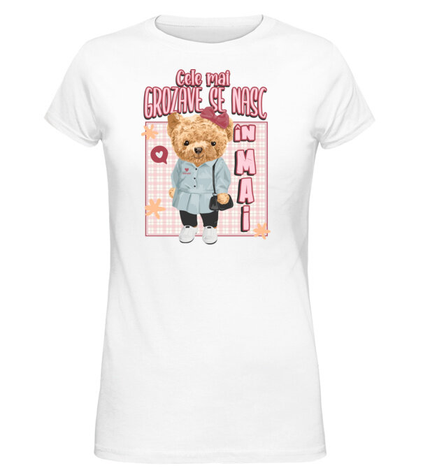  model  pe tricou