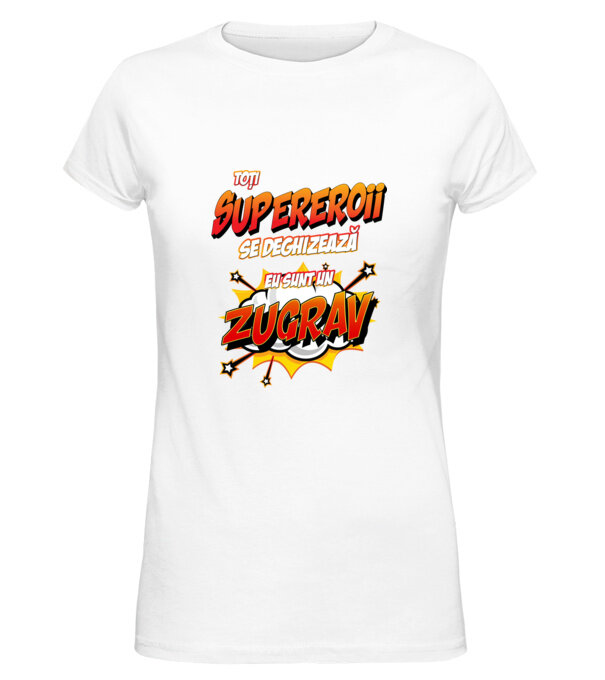  model  pe tricou