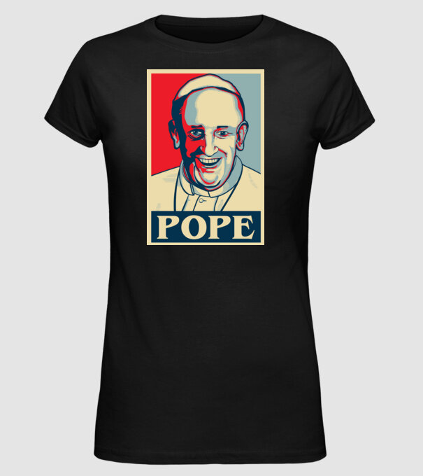 Poster Papa model negru pe tricou