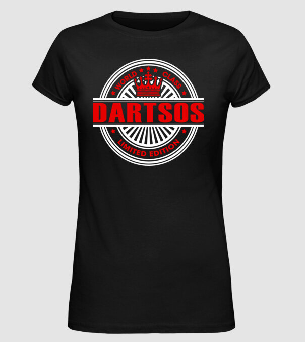 World class magyar DARTS model negru pe tricou