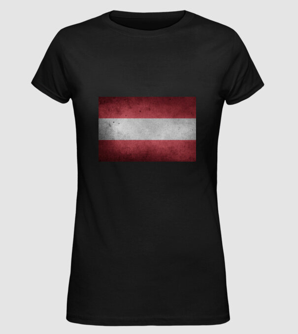 AUSTRIA model negru pe tricou