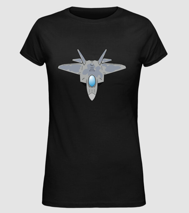 Avioane model negru pe tricou