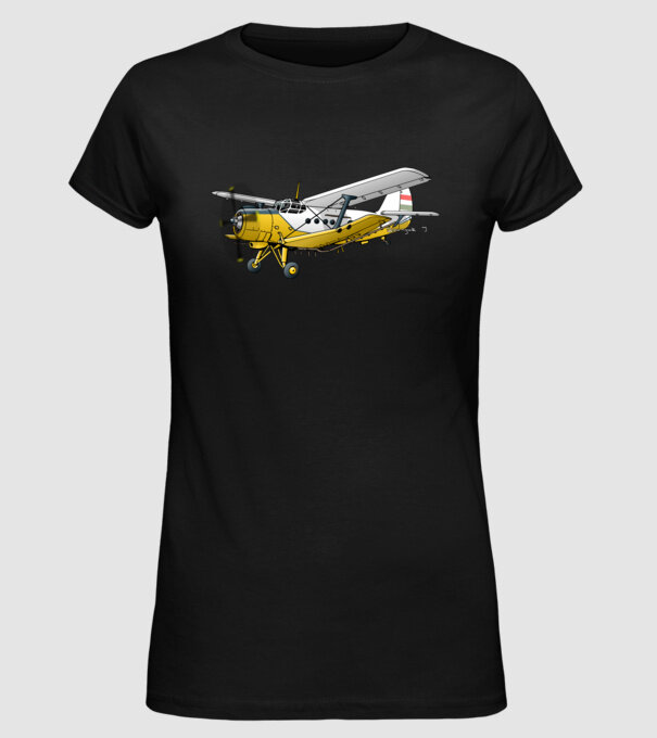 Avioane model negru pe tricou