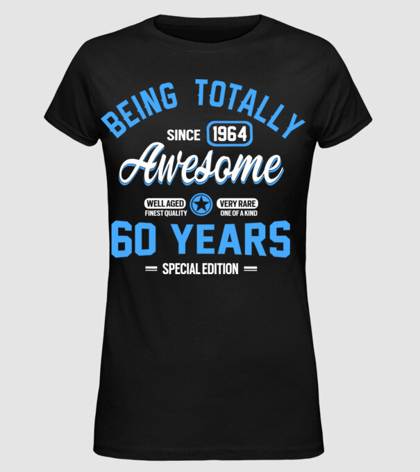 Being totally awesome 60 model negru pe tricou