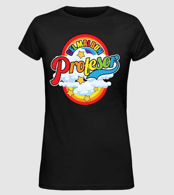 Cel mai bun Profesor model negru pe tricou