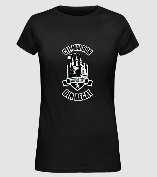 Cel mai bun stivuitorist din regat model negru pe tricou