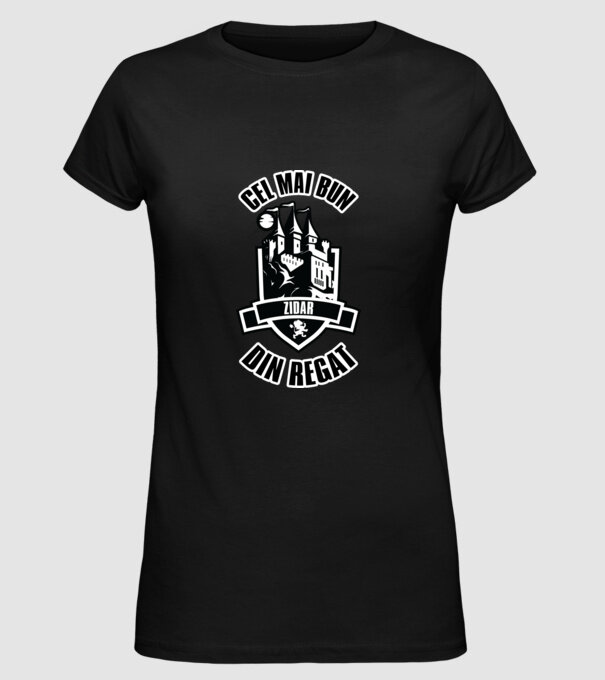 Cel mai bun zidar din regat model negru pe tricou
