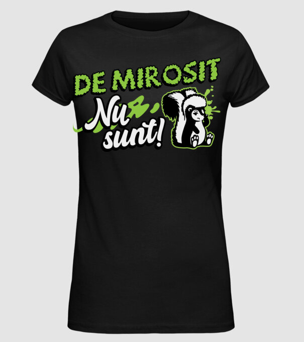 De mirosit nu sunt model negru pe tricou