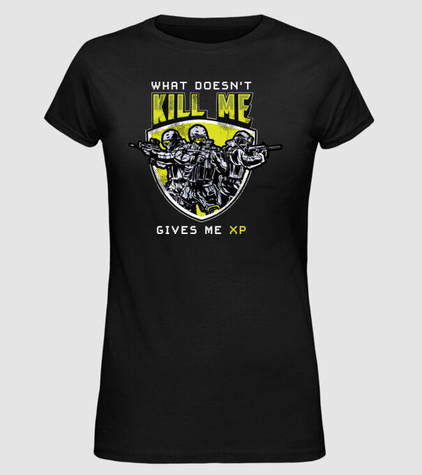 Gamer xp model negru pe tricou