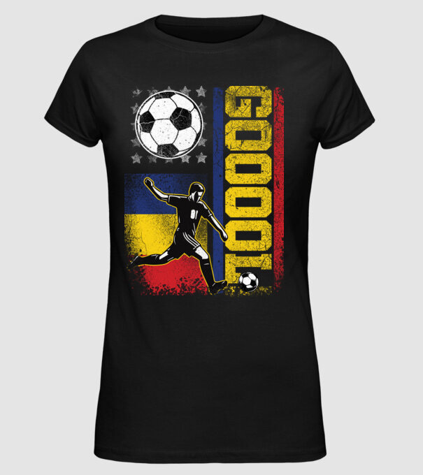 GOOOL model negru pe tricou