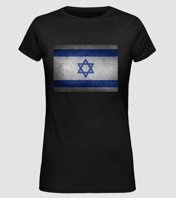 ISRAEL model negru pe tricou