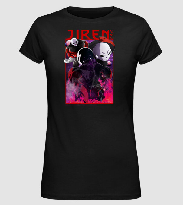 jiren dragonball model negru pe tricou