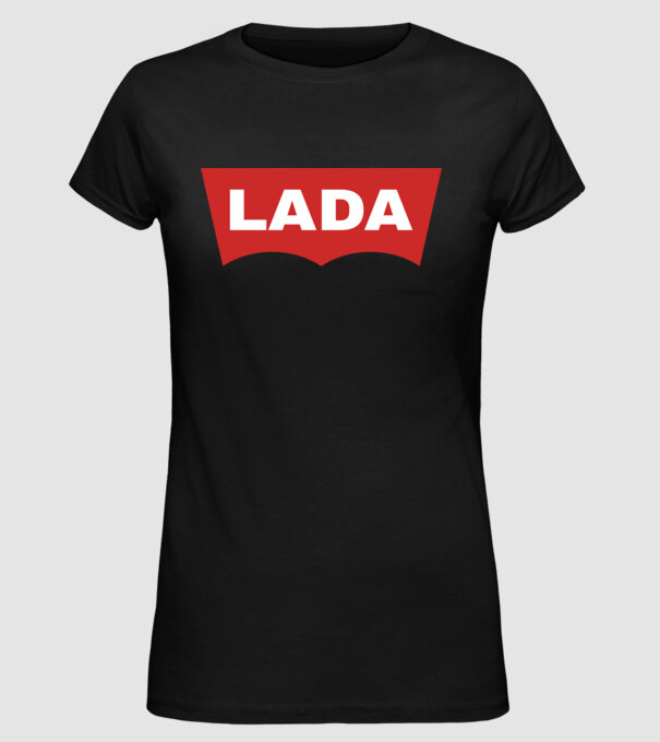 Lada Levis model negru pe tricou