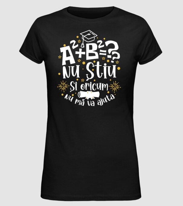 Nu știu, și oricum nu mă va ajuta model negru pe tricou