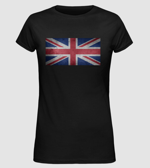 UNITED KINGDOM model negru pe tricou