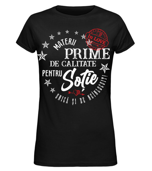  model  pe tricou