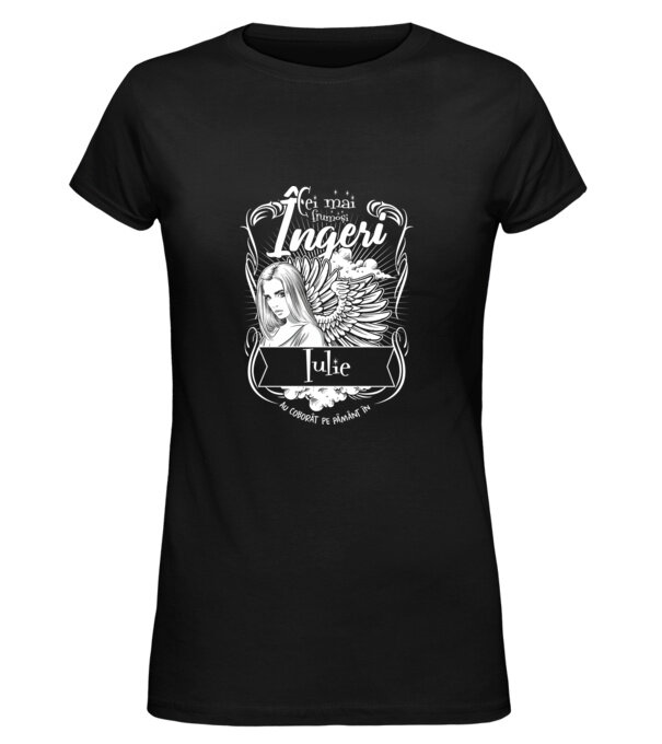  model  pe tricou