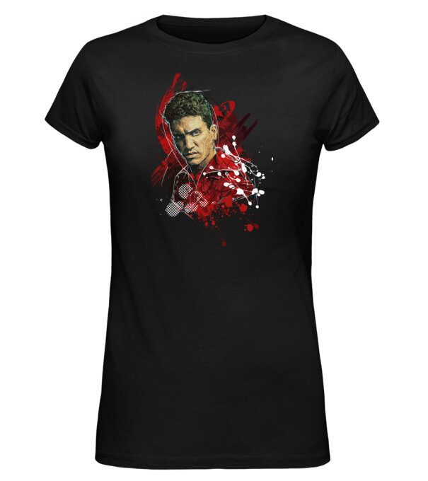 model  pe tricou