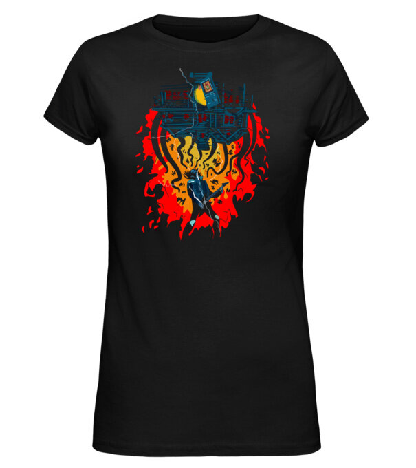  model  pe tricou