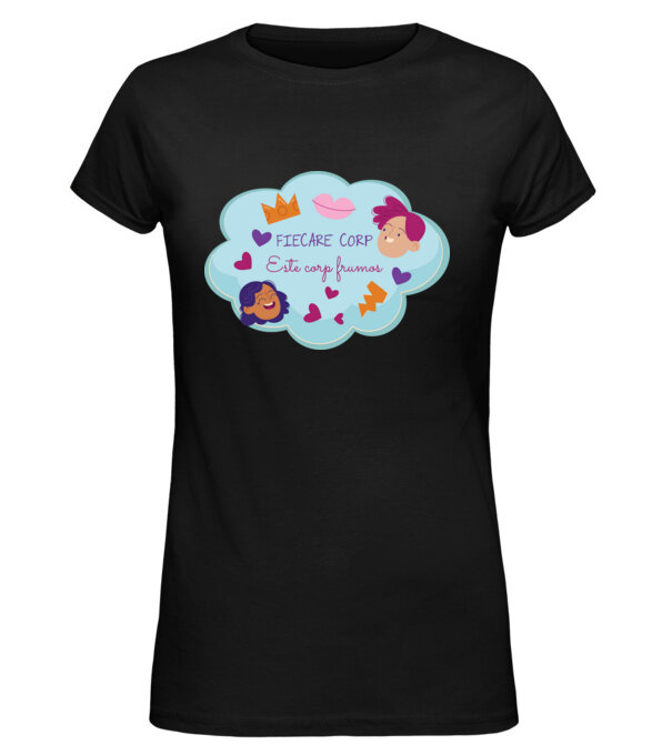  model  pe tricou