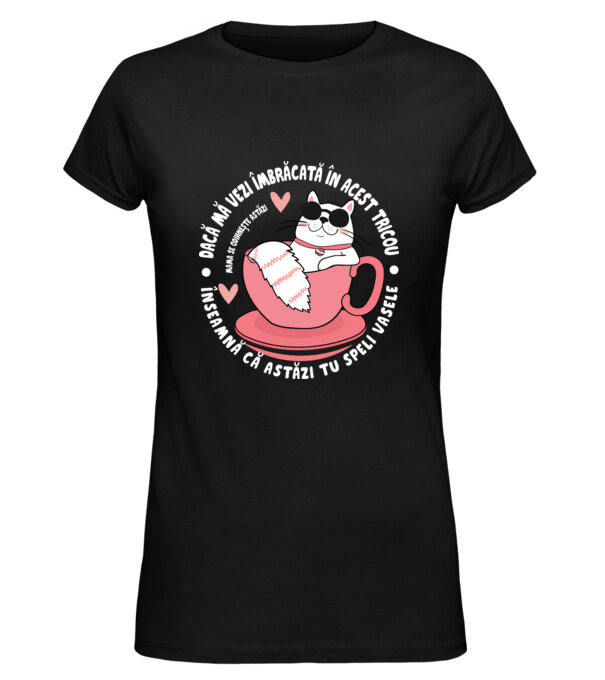  model  pe tricou