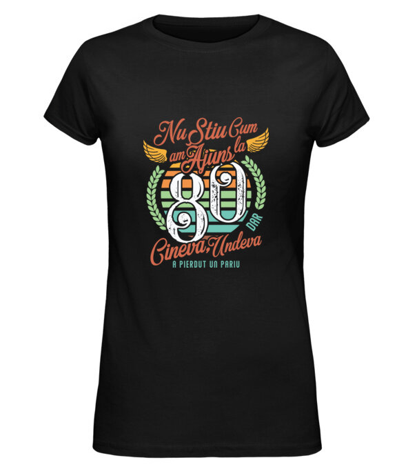  model  pe tricou