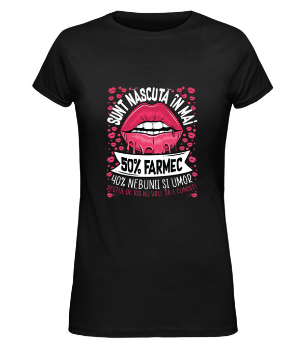  model  pe tricou