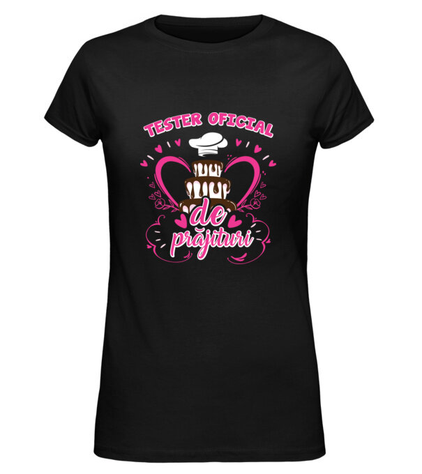  model  pe tricou