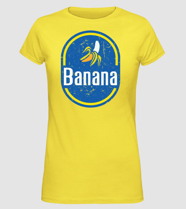 Banane carnaval model galben pe tricou