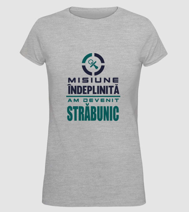 misiune îndeplinită - am devenit străbunic model gri pe tricou