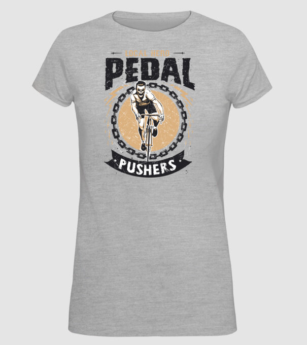 Pedal Pushers model gri pe tricou