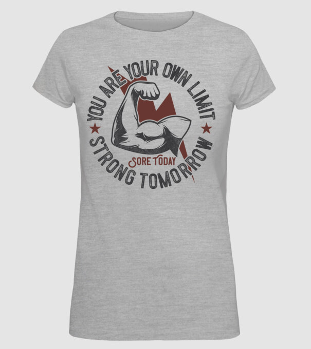 Sore Today model gri pe tricou