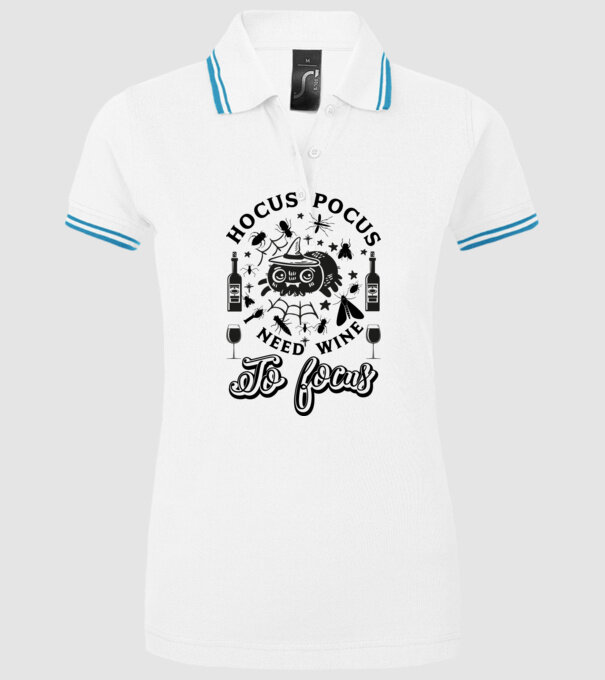 I need vine to focus model alb pe tricou