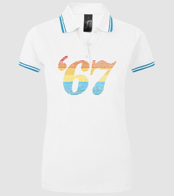 Retro Birthday 1967 model alb pe tricou