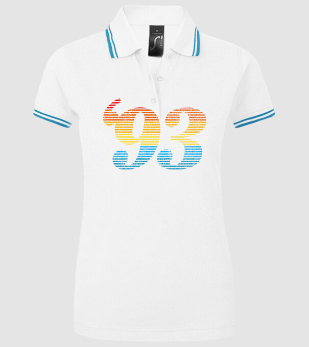 Retro Birthday 1993 model alb pe tricou
