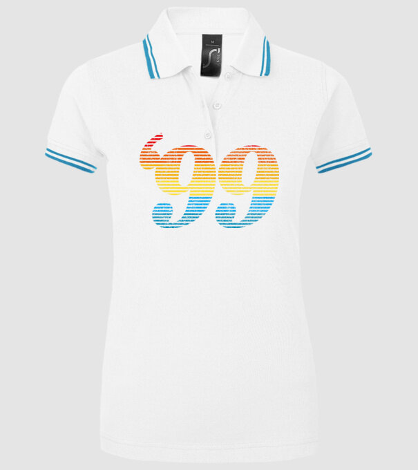 Retro Birthday 1999 model alb pe tricou