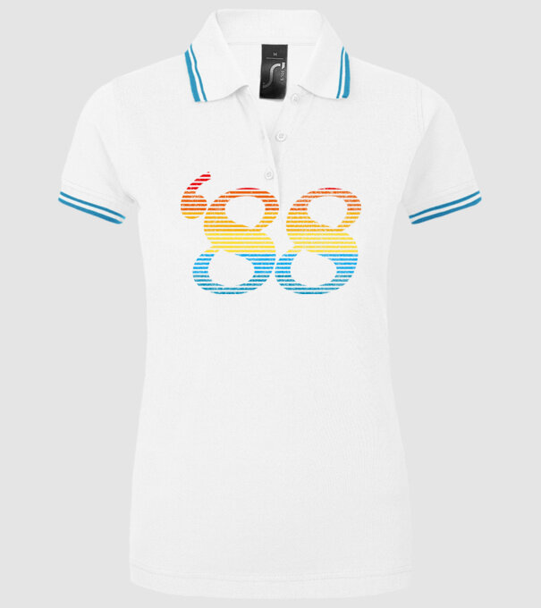 Retro Birthday 1988 model alb pe tricou
