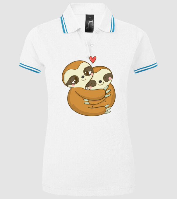 LENEȘI ÎNDRĂGOSTIȚI model alb pe tricou