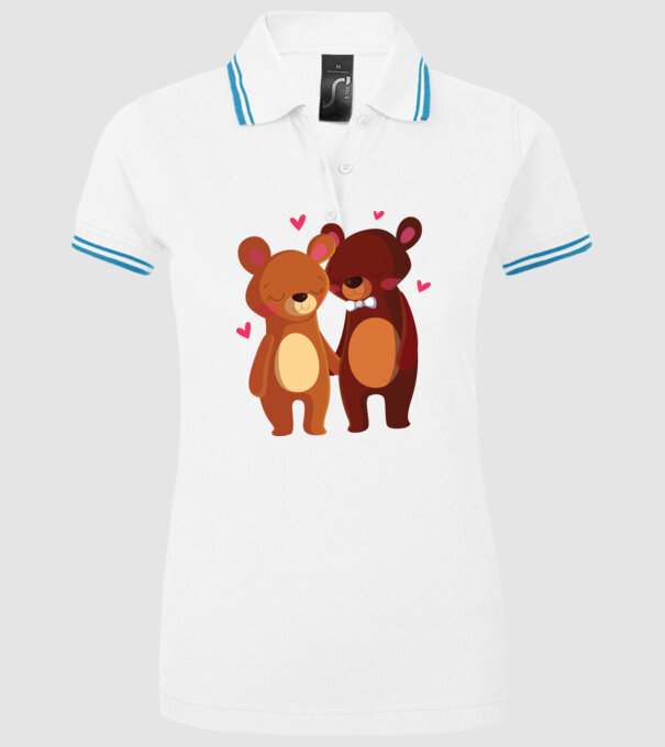 URȘI ÎNDRĂGOSTIȚI 2 model alb pe tricou