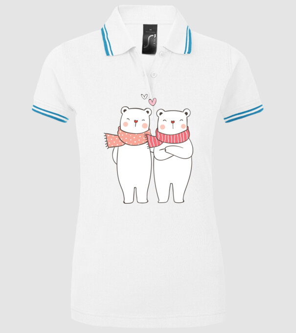 URȘI ÎNDRĂGOSTIȚI 4 model alb pe tricou