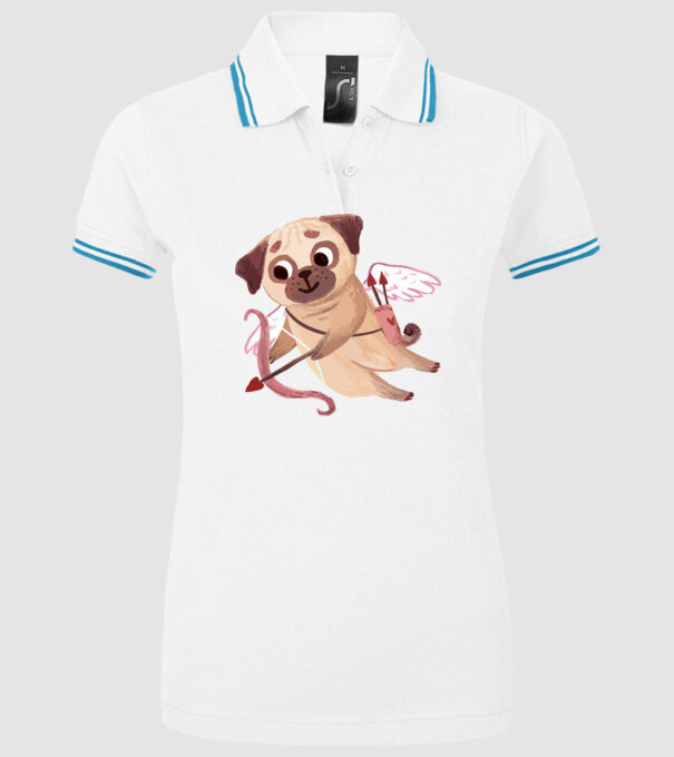 MOPȘI ÎNDRĂGOSTIȚI 3 model alb pe tricou