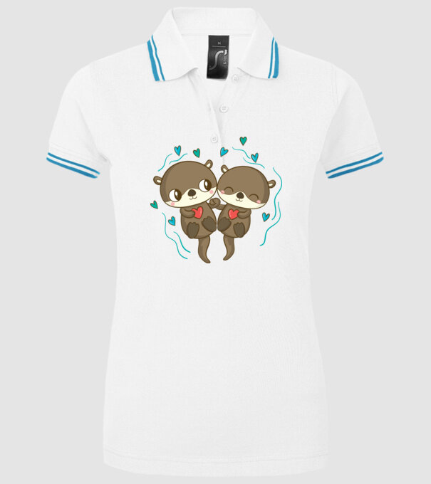 VIDRE ÎNDRĂGOSTITE model alb pe tricou