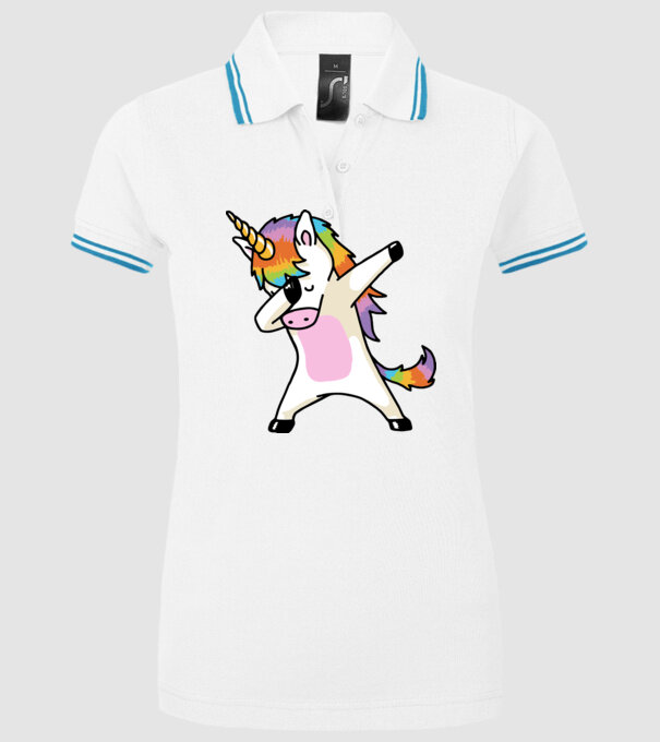 UNIDAB model alb pe tricou