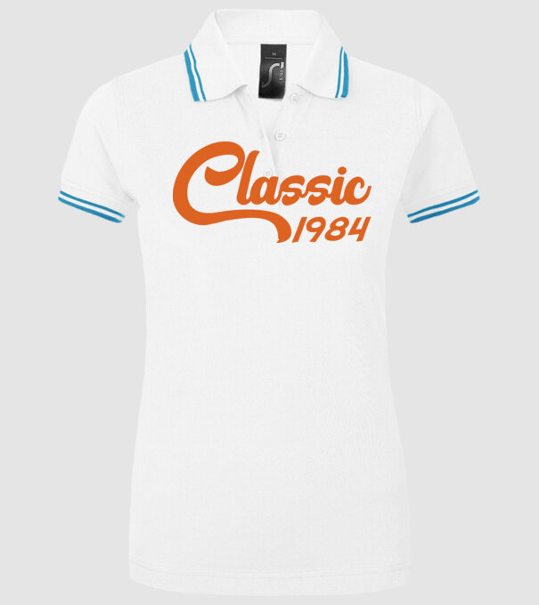 1984 Classic model alb pe tricou