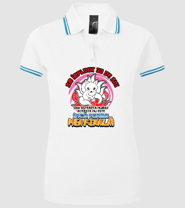 Am împlinit 30 de ani - Dar așteaptă numai! Aceasta nu este încă forma mea finală! model alb pe tricou