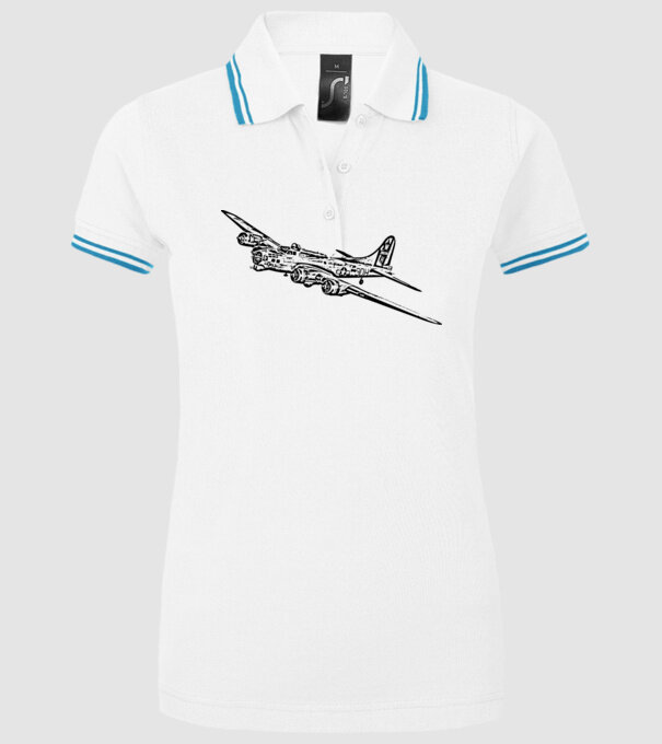 Avioane model alb pe tricou