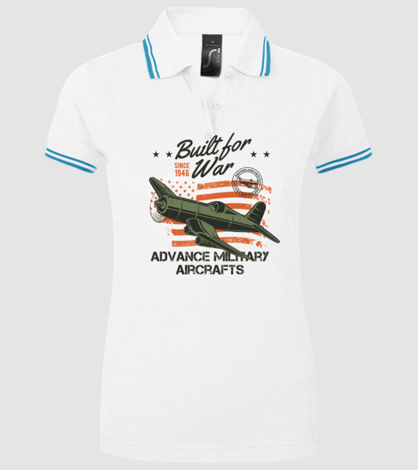 Avioane model alb pe tricou